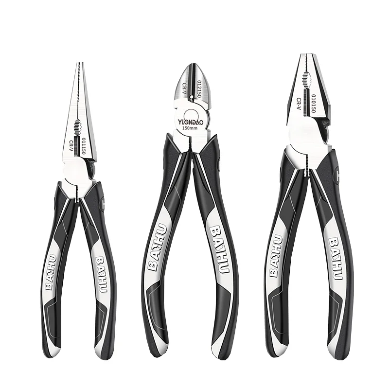 

Набор плоскогубцев для зачистки проводов, 6 дюймов, 8 дюймов, 9 дюймов, резак обжимной инструмент для кабелей, обжимные инструменты для электр...