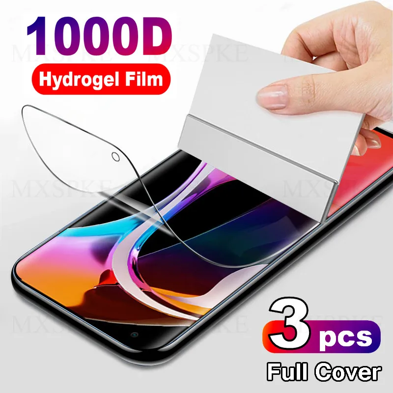 Гидрогелевая пленка для Xiaomi Mi 11 11X 10 10T 9 9T Pro Lite защитная экрана 11i 10S 10i SE Ultra 3