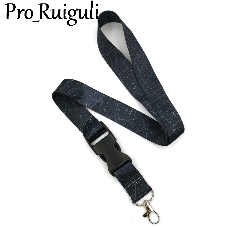 

GPS Network lines Pattern Lanyard Credit Card ID Holder Bag Student Women Travel Card Cover Badge Car Keychain Decorations