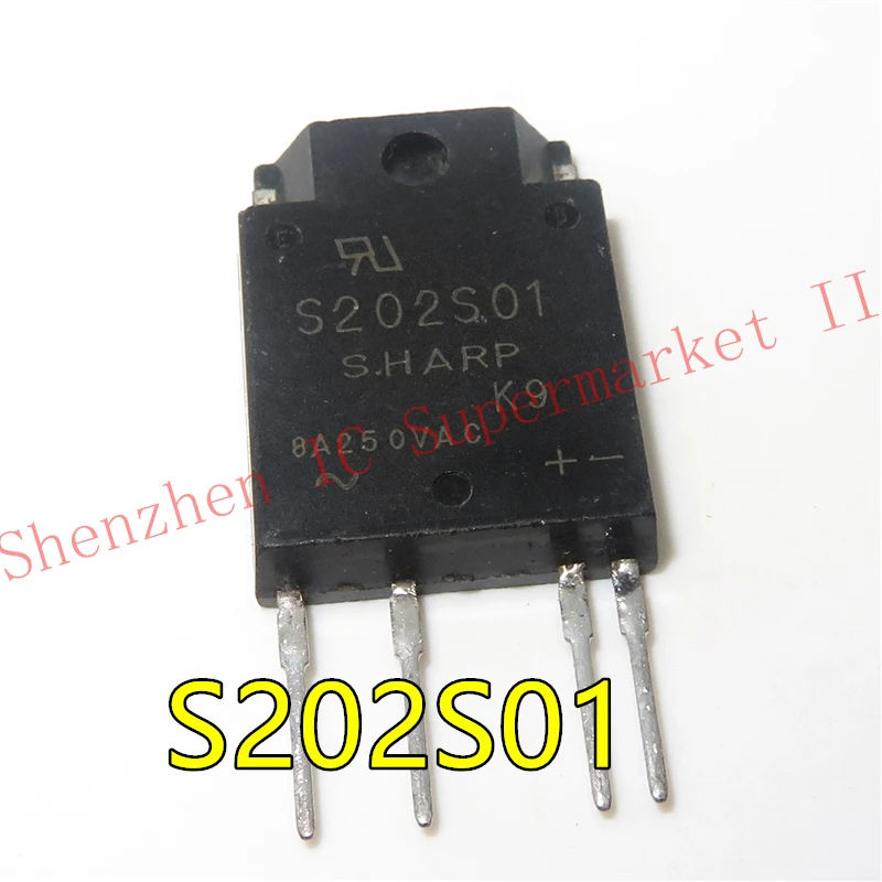 1 шт. S202S01F S202S01 240VAC 8A TRIAC 4 sip SIP Тип SSR Для контроля средней мощности|Интегральные