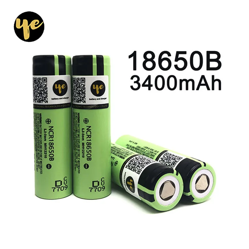 18650 аккумулятор ncr18650b 3400 мАч Высокая емкость батареи использовать DIY электронная сигарета аккумулятор для фонарей
