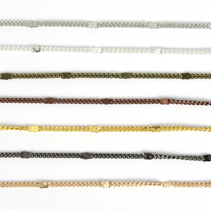 5 м/лот 1 3 мм сплав круглое кольцо Удлинительное соединение цепь для изготовление