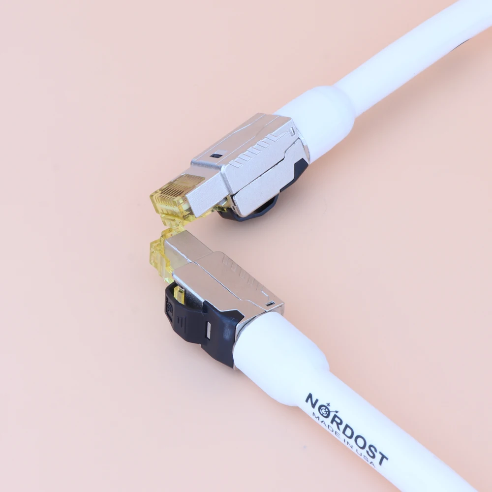 nordost odin ethernet cable cat8 speed lan cable rj45 network patch cable with high purity silver plated conductor free global shipping
