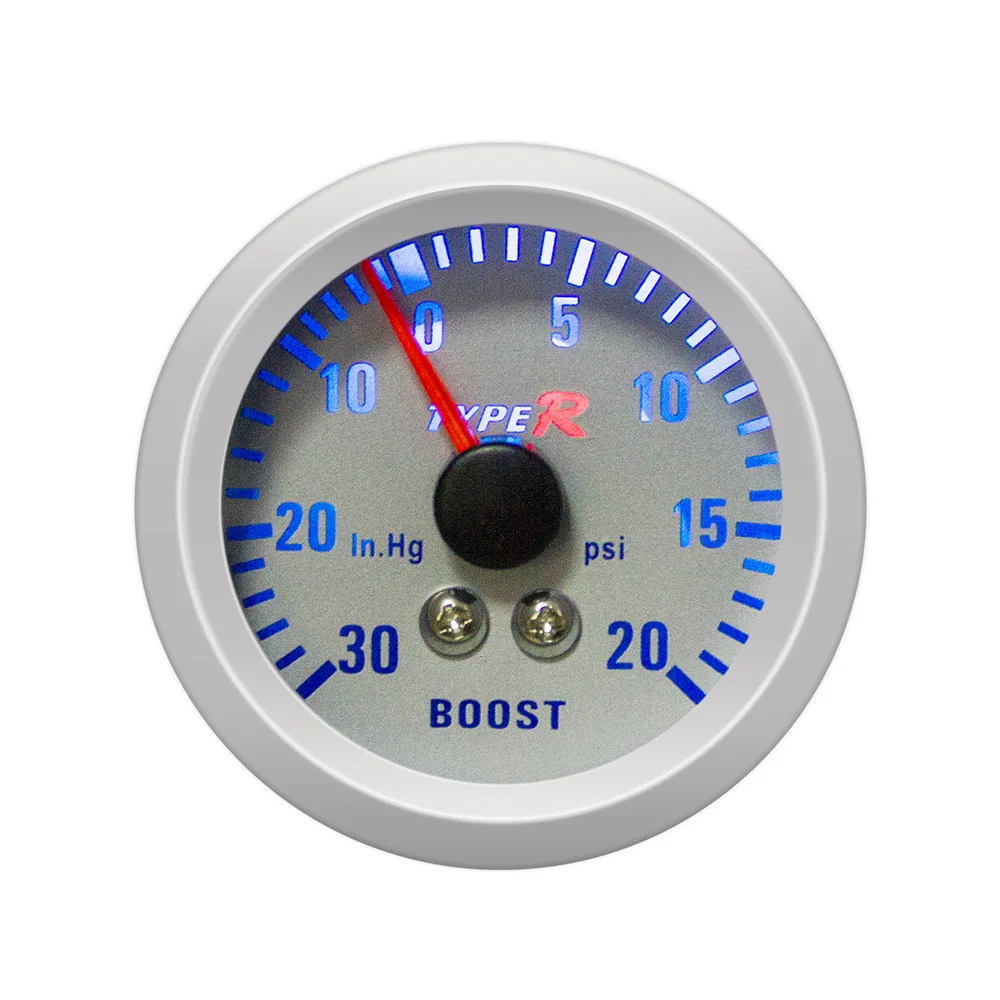 2 дюйма 52 мм автомобиля вольтметр 12V Универсальный 1 5 бар Turbo Boost метр калибра 20
