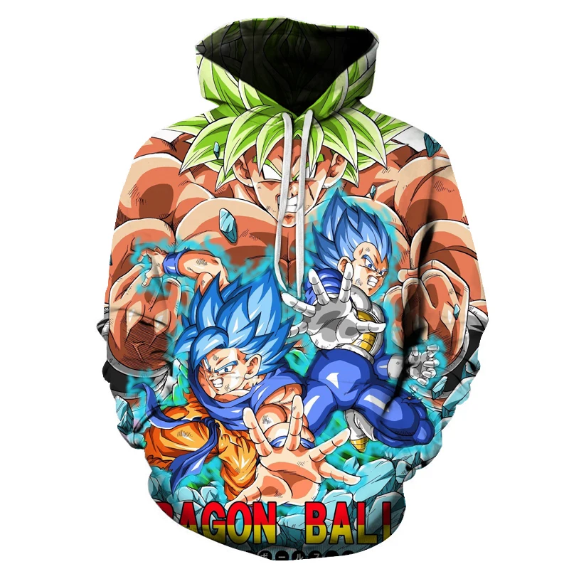 20 Дизайн Dragon Ball Z Goku толстовки DBZ толстый Гоку печать 3D Толстовка с капюшоном для мужчин и женщин Harajuku верхняя одежда унисекс Толстовка - Цвет: 20