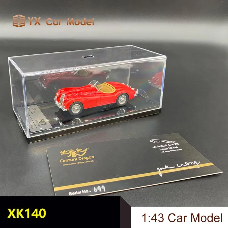 

Century Dragon original car model 1:43XK-140 classic car simulation car model collection gift