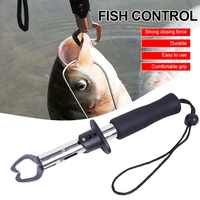 new fish grip lip trigger lock gripper clip clamp grabber fish plier grab high quality fishing tackle box accessory tool smn88