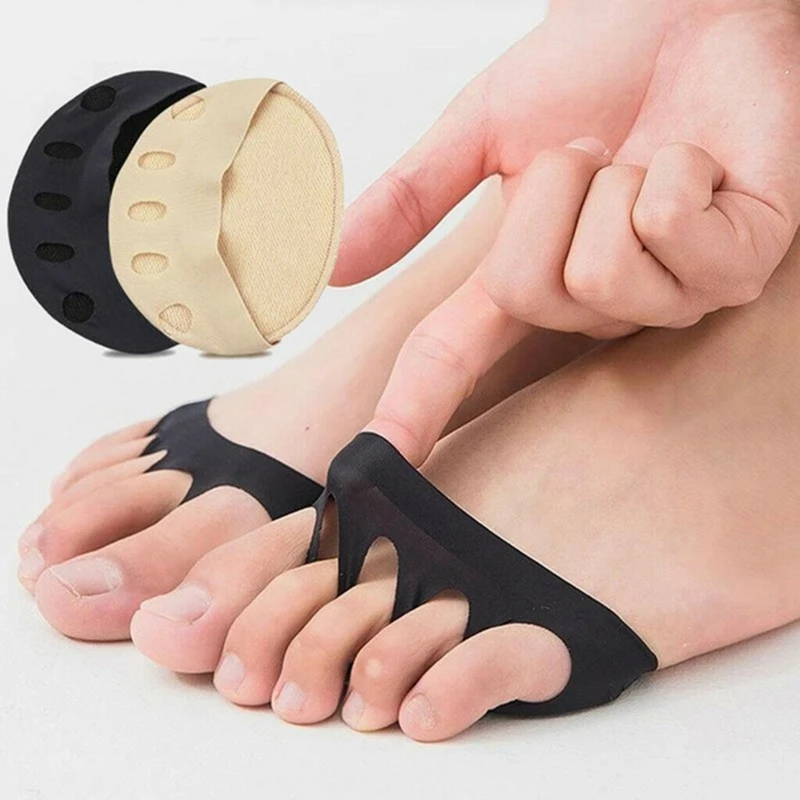 

2 шт., женские стельки на высоком каблуке, с пятью пальцами