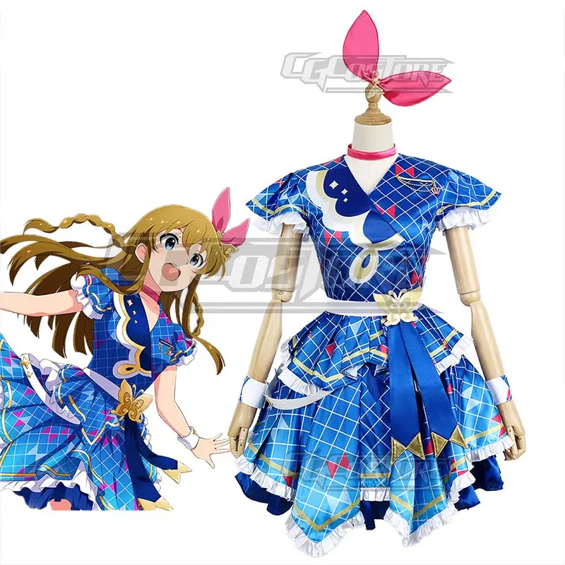 

IDOLM @ STER миллионов живых! Костюм для косплея из аниме «бесконечное небо», КУСАКА, хана, ябуки, Мики, хошии, матсури, токуга, CG922ZT