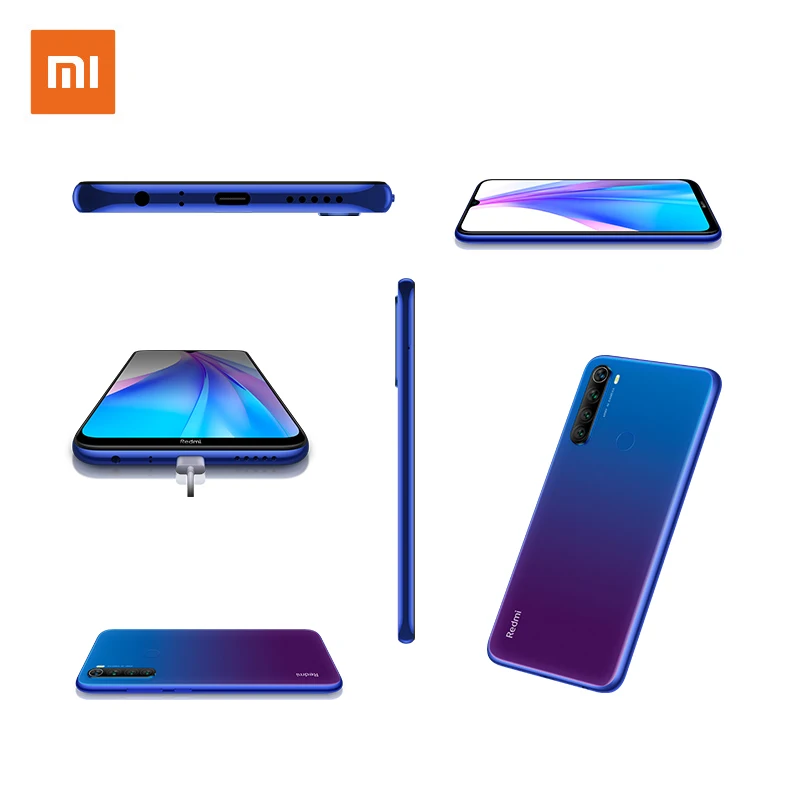 Global version Xiaomi Redmi Note 8 T 4GB 64GB Mobile Snapdragon 665 NFC 48MP Camera 4000mAh 18W Quick Charge | Мобильные телефоны и