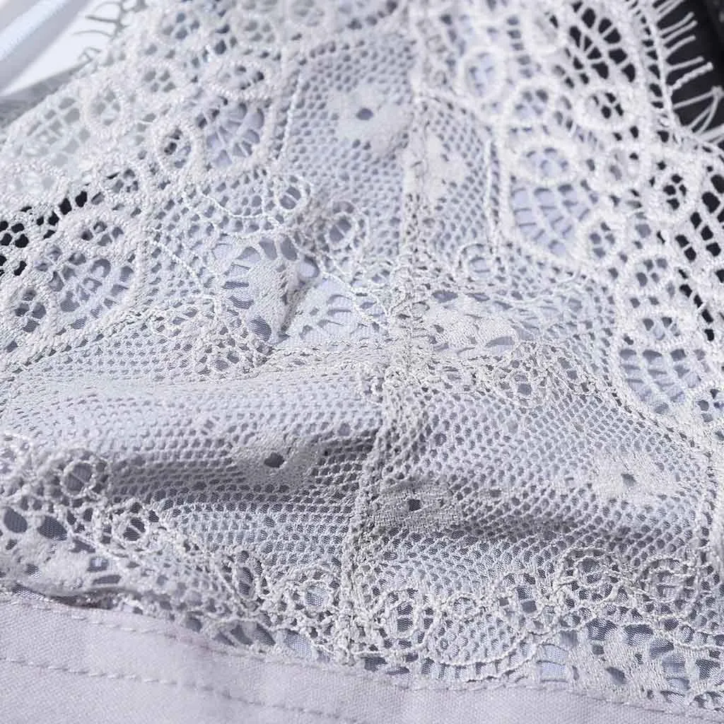 Бюстгальтер женский кружевной с V образным вырезом тонкий дышащий Бралетт