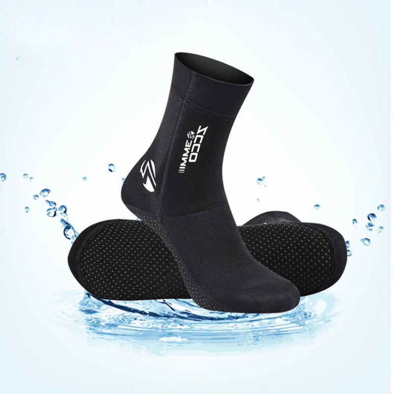 3mm Neoprene Diving Socks Boots Water Shoes Non-slip Beach Boots Wetsuit Shoes Snorkeling Diving Surfing Boots For Men Women