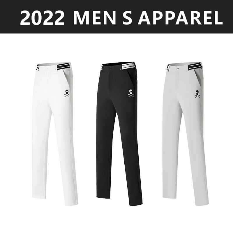 

Golf pants mens summer 2022 new breathable dry elasticated pants T2208