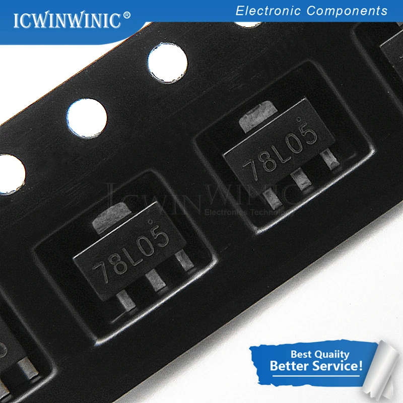 

1000piece 78L05 SOT89 SOT SMD Triode In Stock