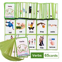 kids montessori baby learn english word card flashcards cognitive educational toys picture memorise games gifts for children