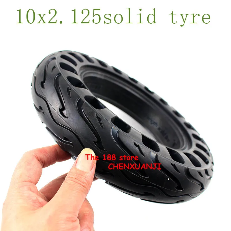 NEW DESIGN Electric Scooter Tires 10x2.125 Solid Tyre 10*2.125 for 8/10 inch Electric Scooter Accessory