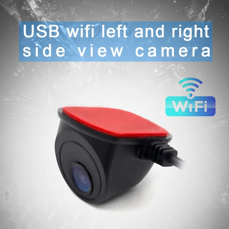 

Car Left and Right Side View Camera USB Wifi Wireless Waterproof 720P HD for IOS Android Phone Front View Camera