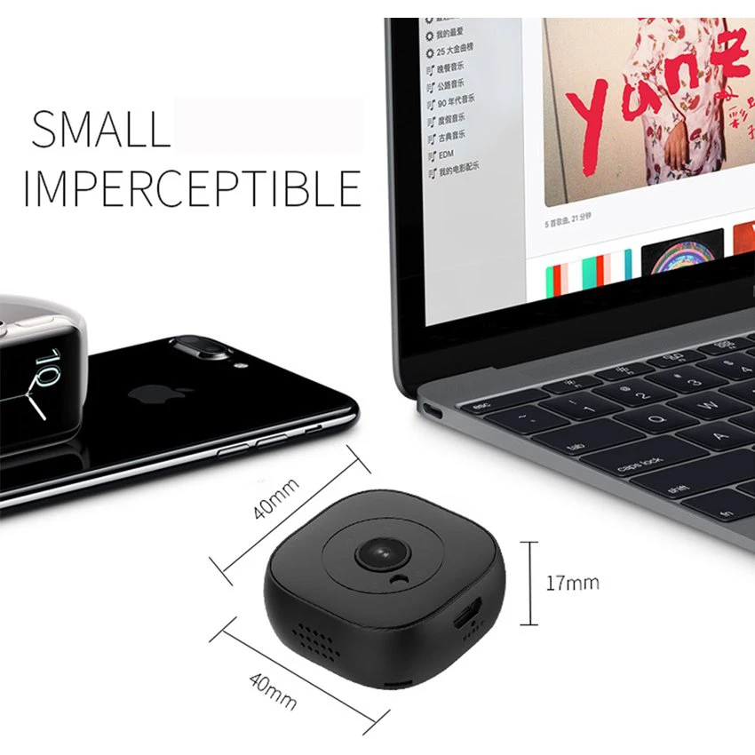 HD 1080P беспроводная Wi-Fi IP-камера ночного видения с обнаружением движения