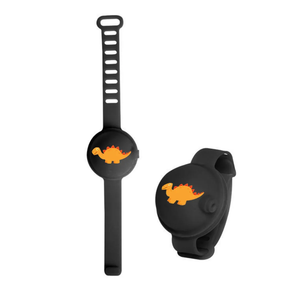 

Hand Sanitizer Dispensing Silicone Bracelet Dinosaur Print Children Sanitizer Hand Portable Bracelet Wristband Hand Dispenser