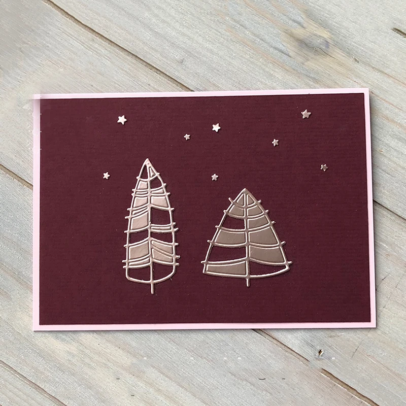 

2pcs leaves Metal Cutting Dies Die Cut For Card Making DIY Decoration New 2021 Embossed Crafts Cards