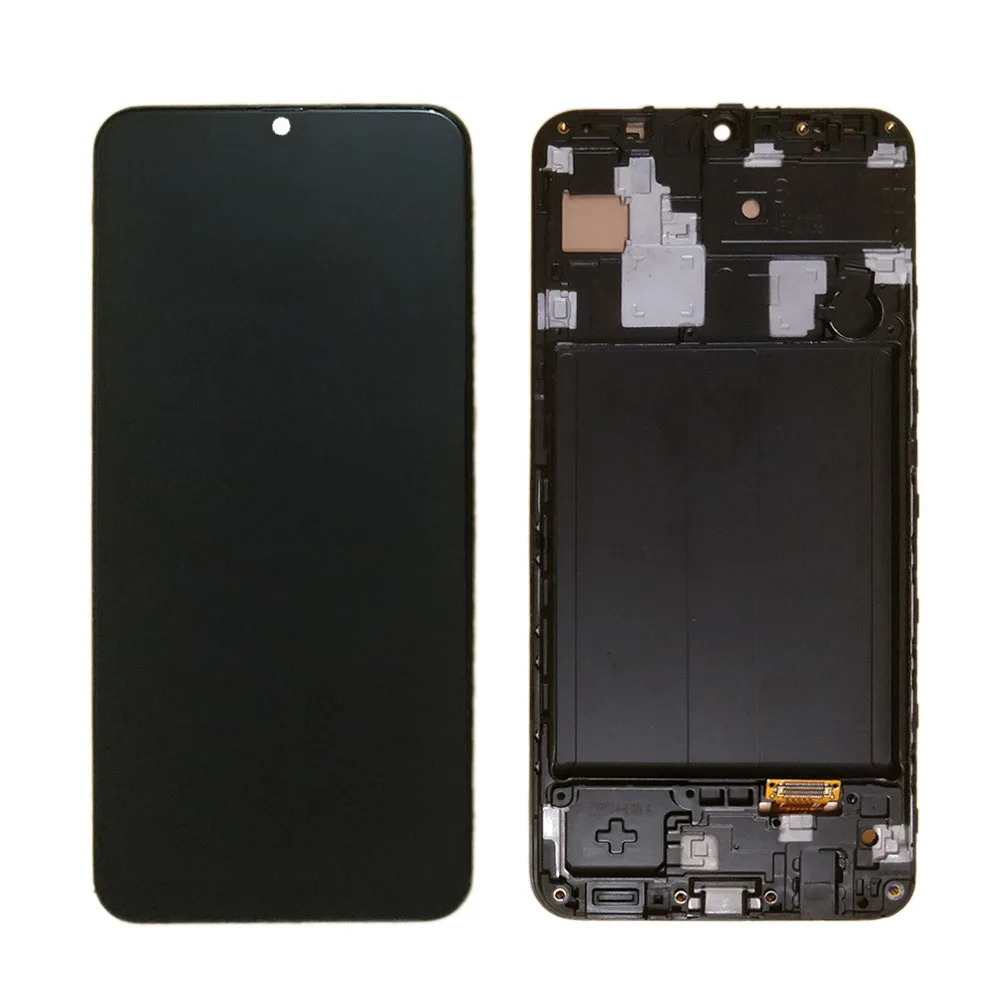 

A305 A307 A505 A507 Amoled Lcd For Samsung Galaxy A30 A30S Lcd With Frame A50 A50S Lcd Display Touch Screen Digitizer Assembly