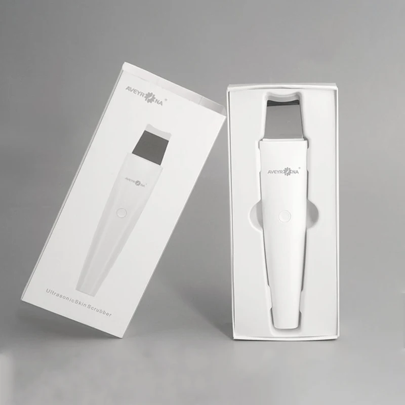 Ультразвуковой очиститель кожи лица анион скребок для очистки пор пилинг Лопата
