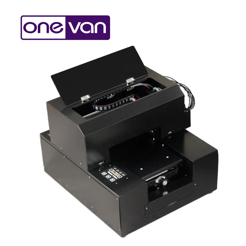 ONEVAN. Мобильный телефон Аксессуары УФ принтер. Кожаная печатная машина A4 размер