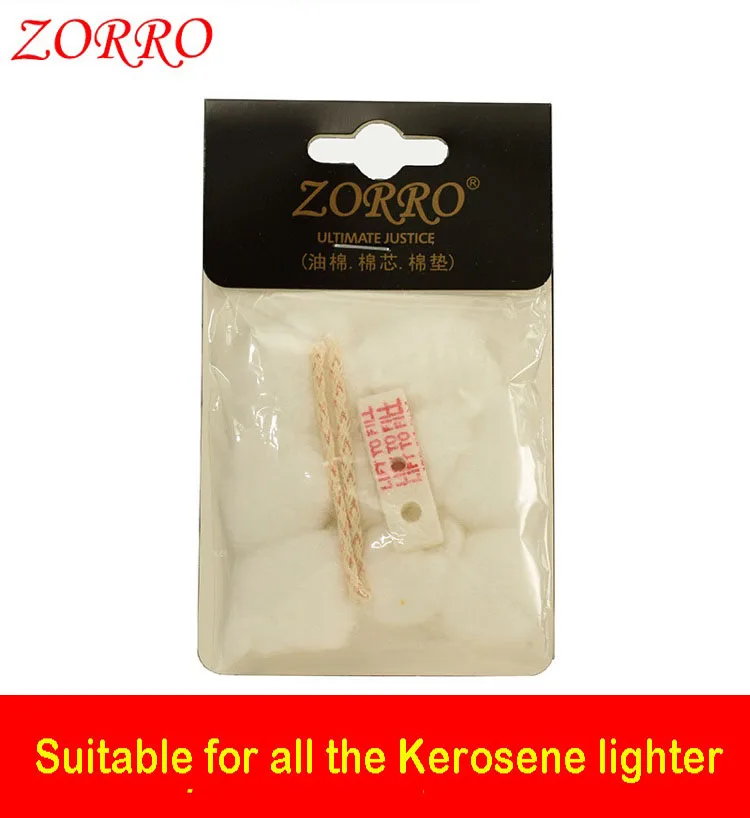 3 шт./пакет Легкие аксессуары подходят для zorro zippo и других керосиновых зажигалок