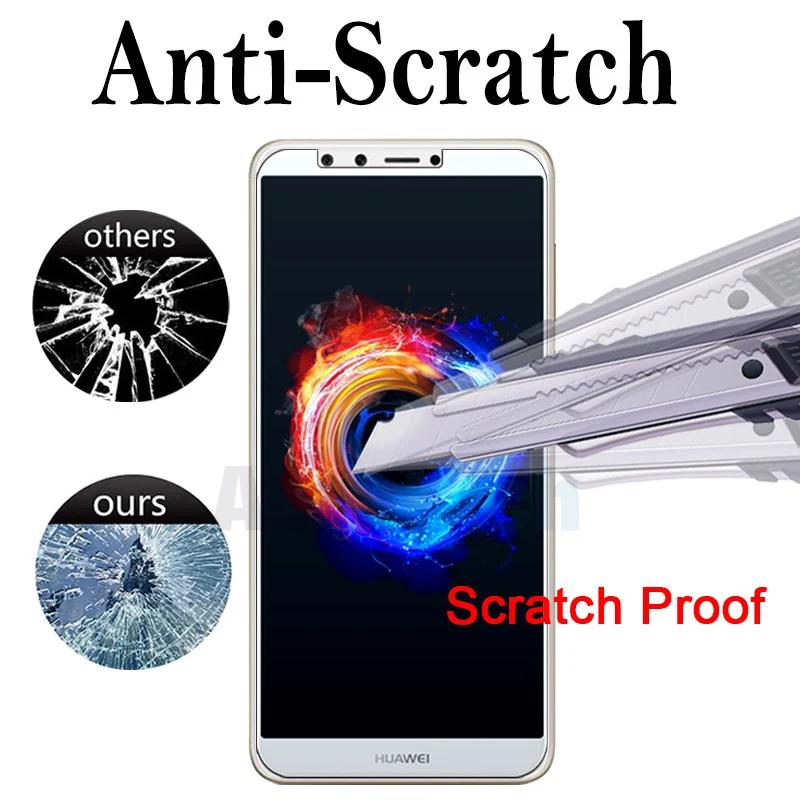 Actutech 2 PCS 9H Hard Toughed Tempered Protective Glass for Huawei P20 Pro P10 Plus P9 Lite Screen Protector P8 | Мобильные