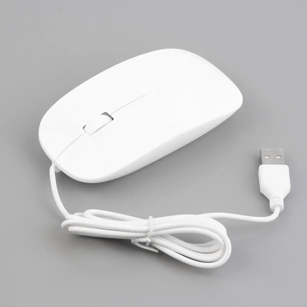 

2.4GHz 3D 1200dpi Wired Optical Mouse Ultra Slim 4 Colors High Quality Mice USB for PC Laptop