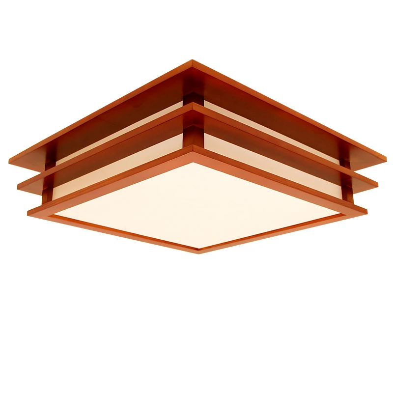 

annatto lubricious wood imitation sheepskin lamp led the study bedroom balcony corridor walnut color absorb dome light