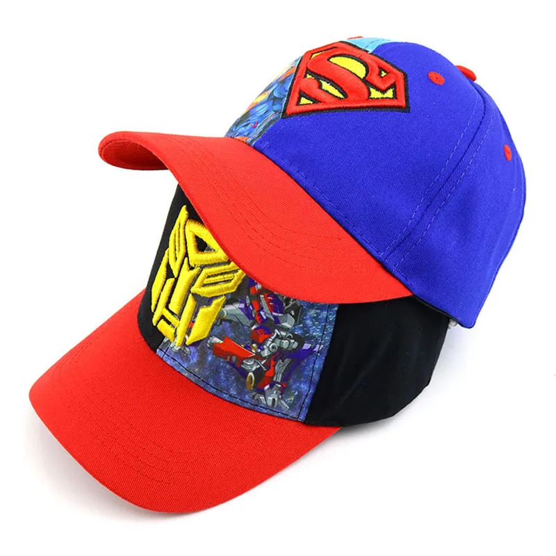 Детская бейсболка с рисунком Капитана Америка Бэтмена|Мужские бейсболки| |