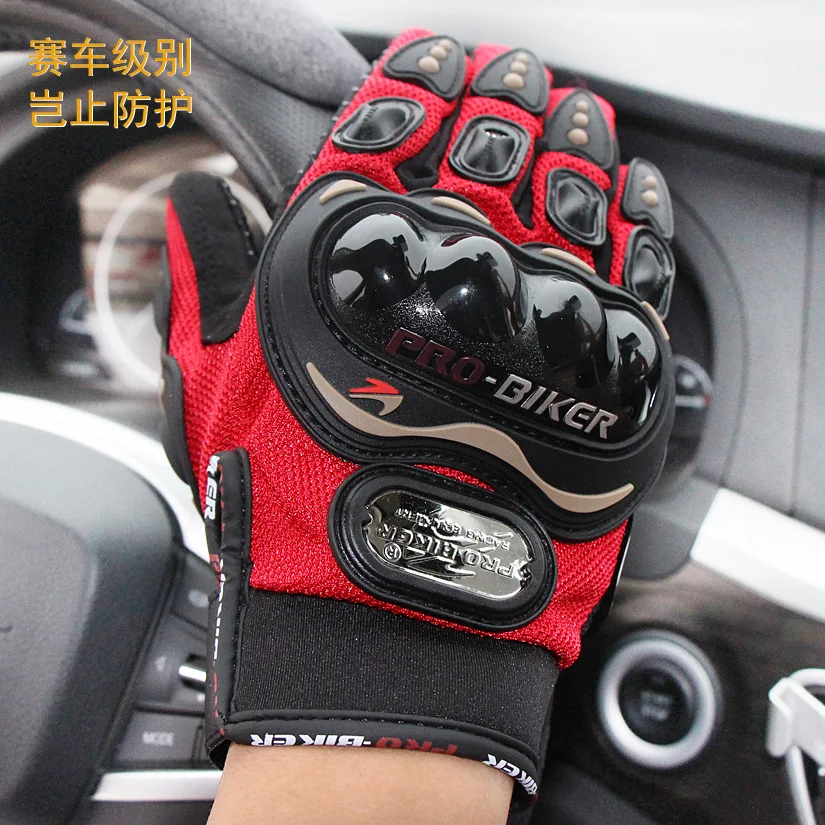 Anti-skid and anti-fall racing motorcycle bicycle riding gloves rider is equipped with knight protective | Спорт и развлечения