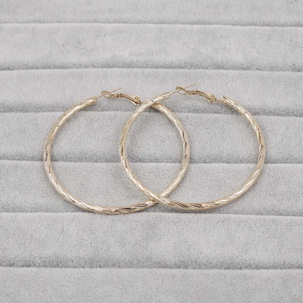 Gold Circle BLIJERY/модные серьги-кольца в геометрическом стиле для женщин и девочек, ювелирные изделия в стиле панк, золотые, серебряные цвета, сережки-гвоздики, Femme - Окраска металла: Gold Circle