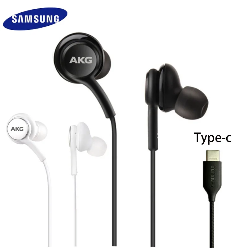 Наушники вкладыши Samsung AKG IG955 Type c с микрофоном проводная гарнитура для смартфонов