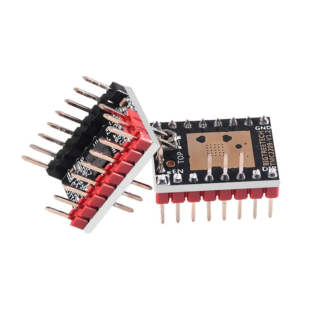 TMC2209 V1.2 Драйвер шагового двигателя 2.8A пиковый драйвер 3D части принтера для Ender 3 SKR