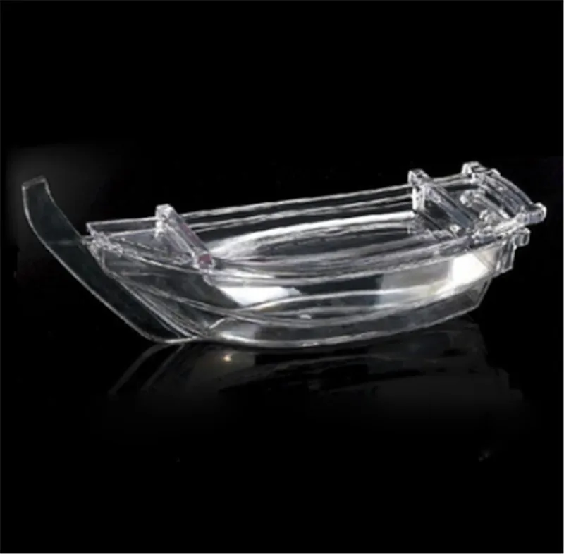 Черно красная лодка для суши сашими блюдо мороженого морепродуктов поднос