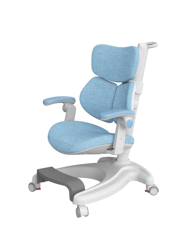 

Child Learning Seat Primary School Student Chair Home Writing Backrest Stool Sitting Posture Correction Adjustment Lifting