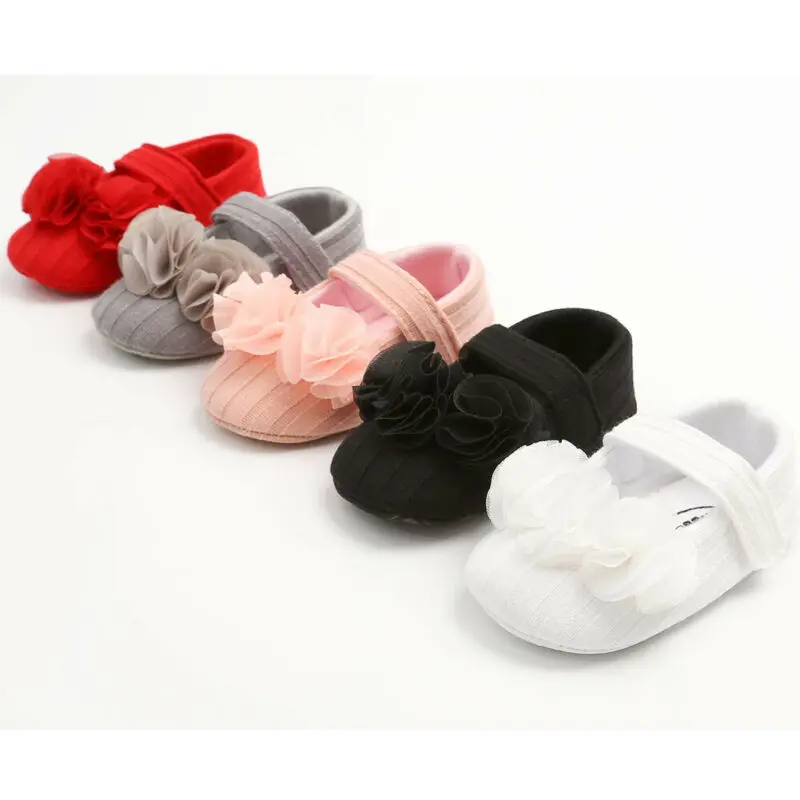 Кроссовки детские Нескользящие для девочек 0-18 месяцев модная повседневная обувь