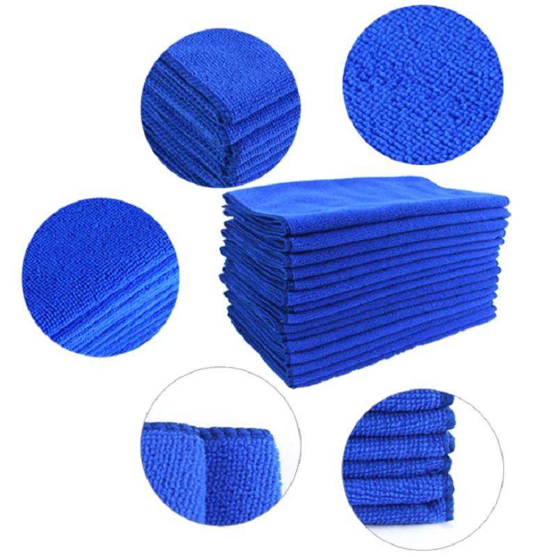 

100Pcs Microfiber Cleaning Cloths Multi-Use for Home Office Vehicles Car Truck wholesale