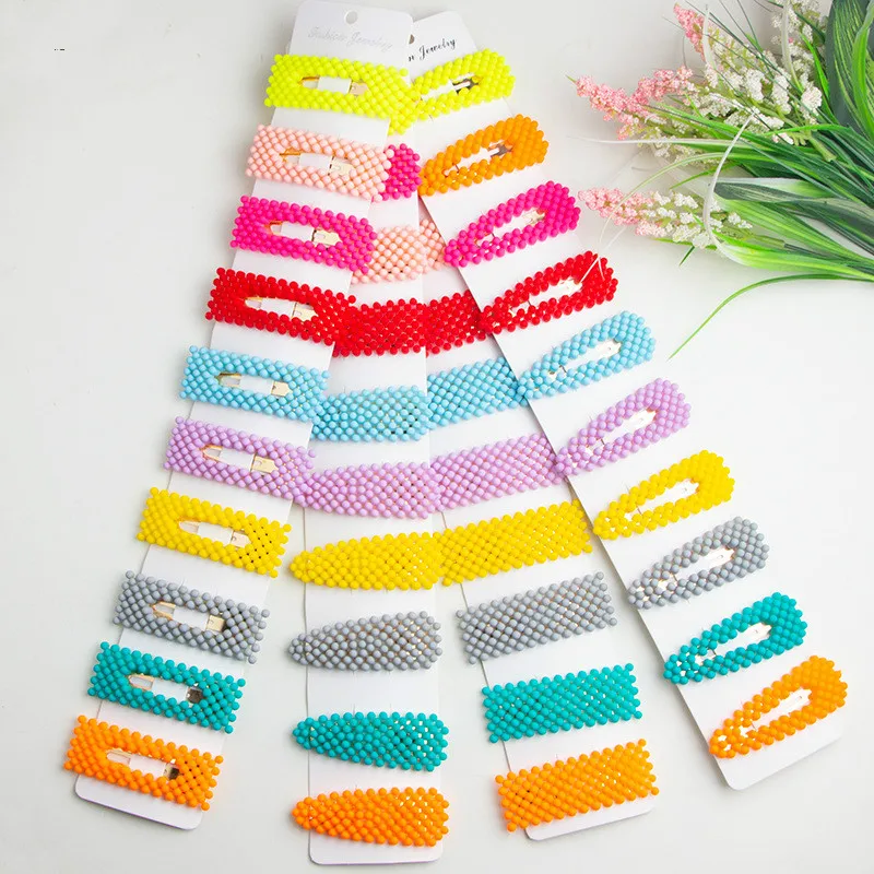 Заколки для волос женские с бусинами имитация жемчуга 10 шт./компл. - купить по