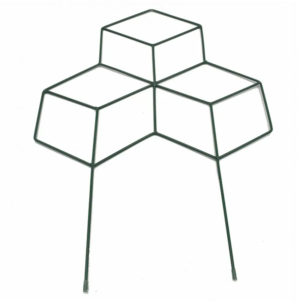 

Plant Supports Exquisite Workmanship Square Shaped Wide Usage Metal Gardening Plants Support Frame for Eggplants