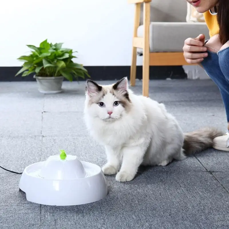 Автоматический диспенсер для воды кошек электрическая Бесшумная чаша с