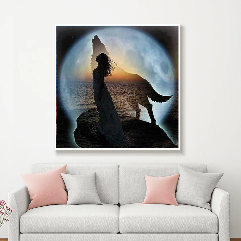 Алмазная 5D картина сделай сам полноформатная круглая вышивка крестиком с