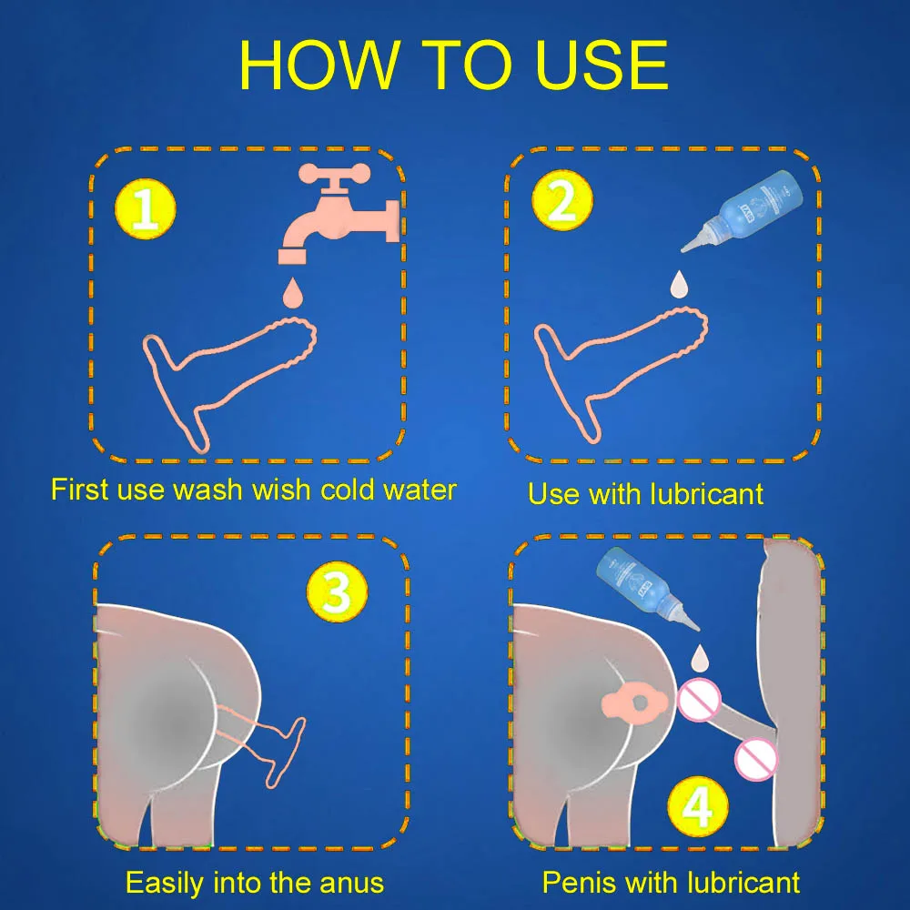 Soft Silicone Butt Plugs Hollow Anal Plug Male Penis Insert Design Safety Prostate Massager Sex Toys For Women Men Gay | Красота и