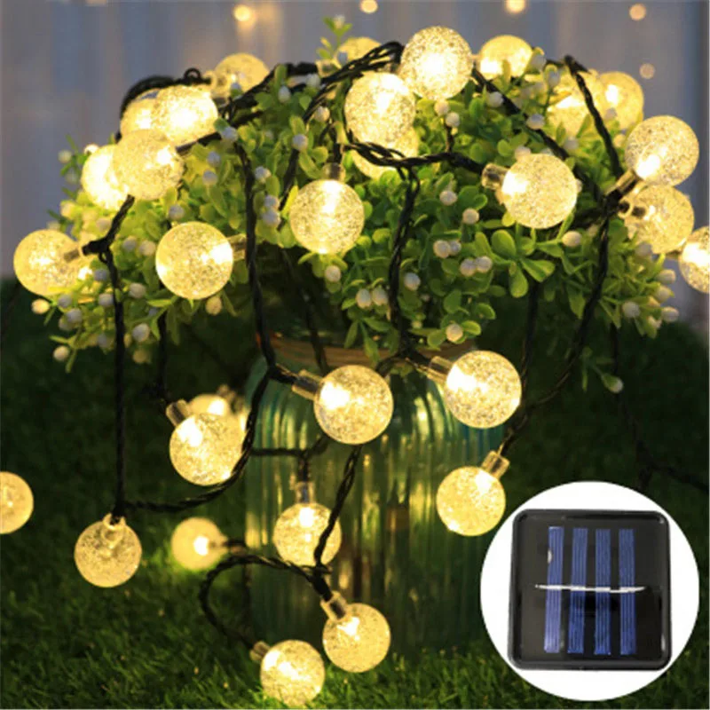 

Solar String Lights Outdoor Fairy Waterproof Lights Garland 8 Mode for Garden Yard Home Christmas Decorative Wedding Festival