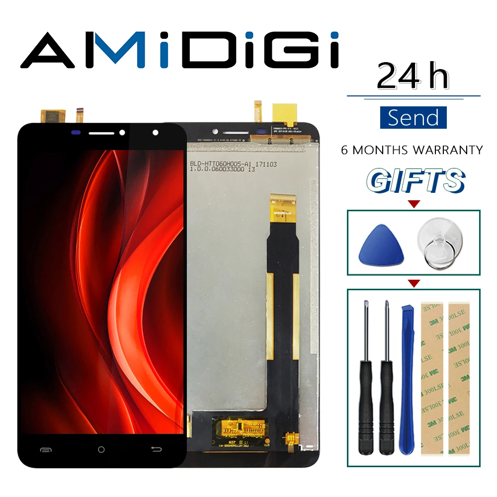 6 0 дюймовый ЖК дисплей для Cubot Hafury Umax + сенсорный экран 100% протестированный ок