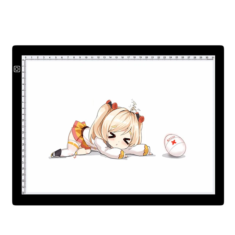 A4 Dimmable светодиодный коврик для рисования с чехлом USB Power Artcraft Трассировка