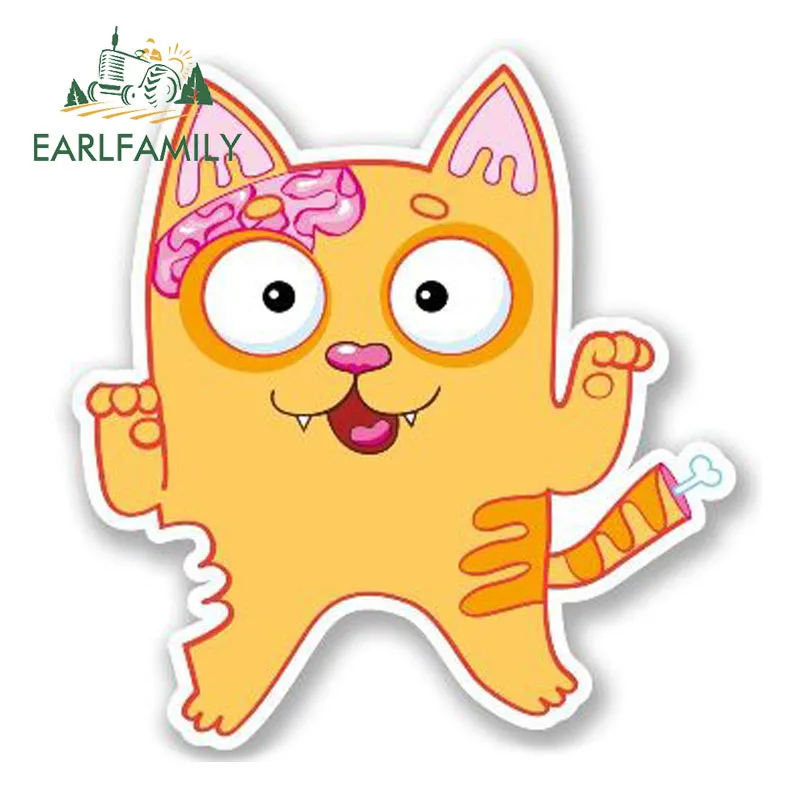 EARLFAMILY 13 см x 12 мультяшная наклейка на автомобиль виниловые наклейки с