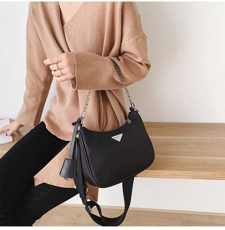 

2021 New Bag Handbag Men's Leather Cross Style Briefcase Business One Shoulder Crossbody Simple Business Bag BBQX157-BBQX158